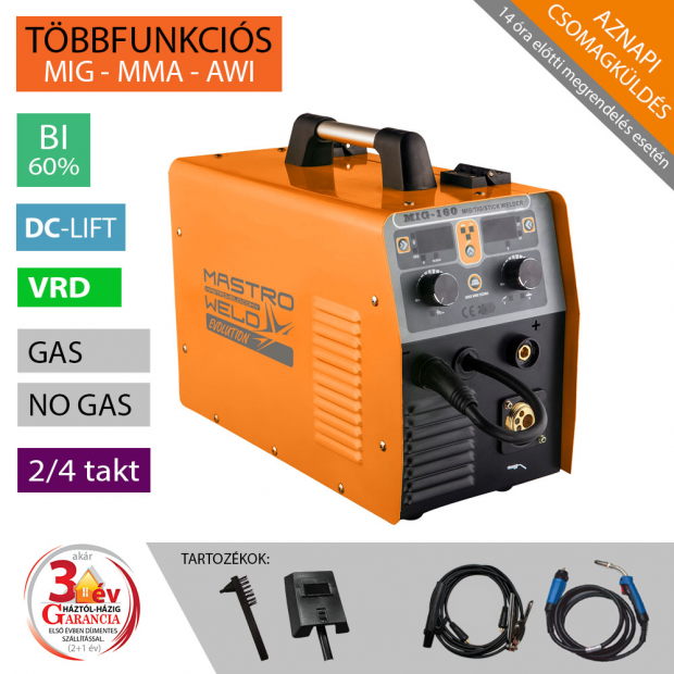 MIG-160 Li hegesztő inverter MIG-160 Li hegesztő inverter