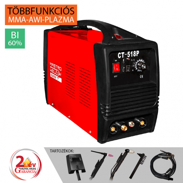 CT-518P Plazma-AWI-MMA inverter