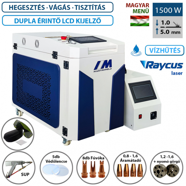 MASTRO LASER-1500 S - lézer hegesztő, vágó és tisztító