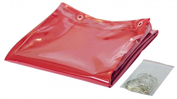 Hegesztő függöny 1.6x1.4m - narancssárga