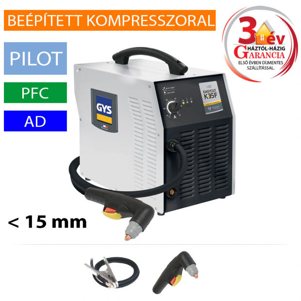 EASYCUT 35KF plazmavágó inverter
