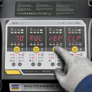 MULTICHARGE inverteres akkumulátor töltő állomás 4x10A / Pb-Li