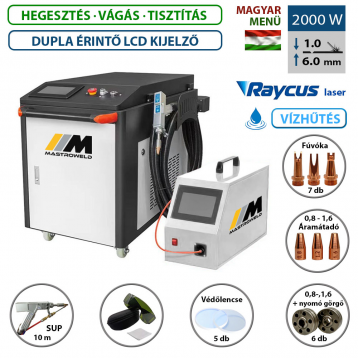 MASTRO LASER-2000 - lézer hegesztő, vágó és tisztító
