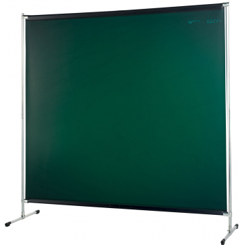Hegesztő függöny 2x2m kerettel - zöld
