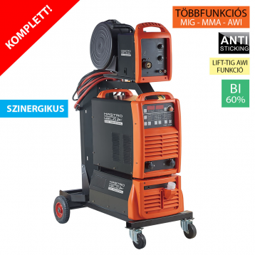 PMIG-350P Szinergikus, különtolós hegesztő inverter vízhűtővel!