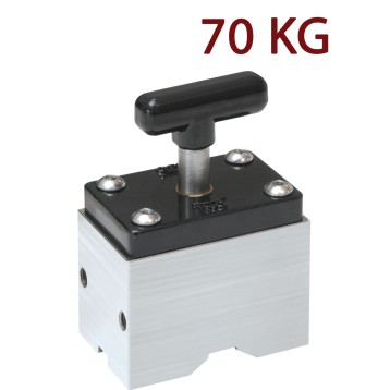 Mágneses szögbeállító (demagnetizálható) 70 kg - GYS D70.90M